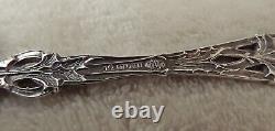 Holly (December) by Alvin 7 1/4 all Sterling youth/tea knife inscribed Mary