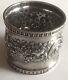 Huge Ornate Alvin Sterling Silver Napkin Ring Serviette Holder For Bessie