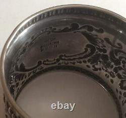 Huge Ornate Alvin Sterling Silver Napkin Ring Serviette Holder For Bessie