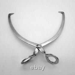 Ice Tongs Alvin Sterling Silver Mono MFP