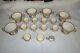 Lenox & Sterling Silver 6 Dessert Bowls & 10 Demitasse Cups With Holders