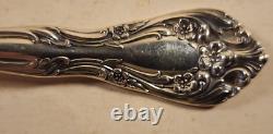 LOT of 8 ALVIN CHATEAU ROSE STERLING SILVER SALAD FORKS APPROX 290 GRAMS