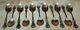 Lot Of 11 Alvin Majestic Sterling Silver Spoons No Monogram