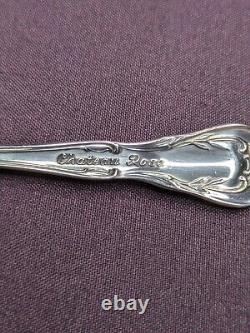 Lot of 6 Alvin CHATEAU ROSE Sterling Silver 4-1/4 Demitasse Spoons