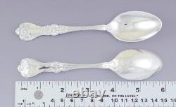 Lovely set 11 Alvin Sterling Silver Majestic Teaspoons Heavy Weight