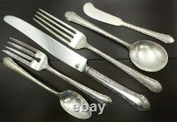 Luxurious Vintage ALVIN Romantique Solid Sterling Silver 6-pc Dinner Place Set