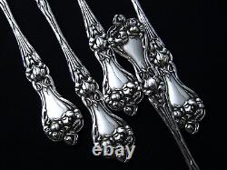 MAJESTIC ALVIN STERLING IND BUTTER SPREADER 6 ART NOUVEAU c. 1900 HALF DOZEN