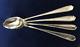 Maryland By Alvin Sterling Silver Iced Tea Spoon 7 7/8 Set Of 4 Spoons