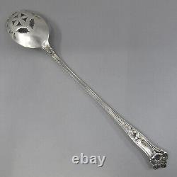 MORNING GLORY by ALVIN Sterling Silver 7 1/2 Olive Spoon 24g Barware No Mono