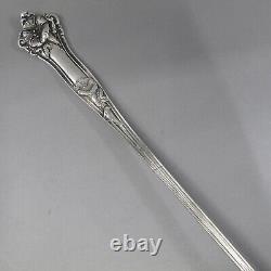 MORNING GLORY by ALVIN Sterling Silver 7 1/2 Olive Spoon 24g Barware No Mono
