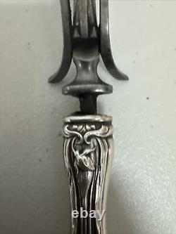 Majestic Alvin Sterling Handle Serving Fork & Knife