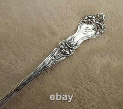 Majestic by Alvin 8 5/8 Sterling jelly cake server mono C Orchid