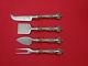 Majestic By Alvin Sterling Silver Cheese Serving Set 4 Piece Hhws Custom
