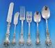 Majestic By Alvin Sterling Silver Flatware Set For 8 Service 49 Pieces