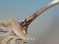 Majestic by Alvin Sterling Silver Jelly Cake Server with Orchid on Blade 8 1/2