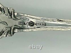 Majestic by Alvin Sterling Silver Pierced Table Serving Spoon 8.25