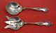 Majestic By Alvin Sterling Silver Salad Serving Set 7 1/2 Fh As