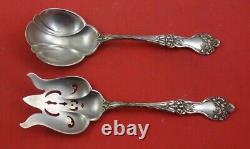 Majestic by Alvin Sterling Silver Salad Serving Set 7 1/2 FH AS