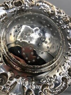 Majestic by Alvin sterling silver Over the Cup Tea Strainer 6.5