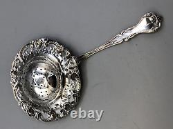 Majestic by Alvin sterling silver Over the Cup Tea Strainer 6.5