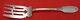 Marie Antoinette By Alvin Sterling Silver Cold Meat Fork With Bar 7 1/8