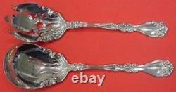 Marsailles By Alvin Sterling Silver Salad Serving Set 2pc