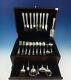 Maryland Hand Hammered By Alvin Sterling Silver Flatware Set Service 47 Pieces