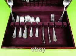 Maryland by Alvin Sterling Silver Flatware Set. 45 Pieces