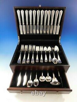 Maryland by Alvin Sterling Silver Flatware Set for 12 Service 111 Pieces Dinner