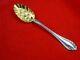 Melrose By Alvin Sterling Silver Berry Spoon With Embossed Fruit In Bowl (#4310)