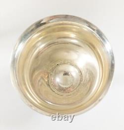 Mid-Century Decorative Set of 12 Sterling Silver Alvin Wine Water Goblets Cups