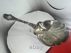 Monterey By Alvin 1895 Sterling 8 5/8 Solid Berry/Casserole Spoon