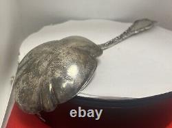 Monterey By Alvin 1895 Sterling 8 5/8 Solid Berry/Casserole Spoon