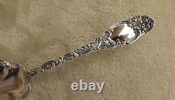 Monterey by Alvin 10 1/4 all Sterling fish server no monogram