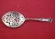 Morning Glory By Alvin Sterling Silver Tomato Server Pierced Withleaves 8 1/4