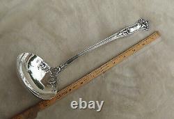 Morning Glory by Alvin 11 1/2 large all Sterling ladle mono H Nice