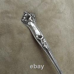 Morning Glory by Alvin 11 1/2 large all Sterling ladle mono H Nice