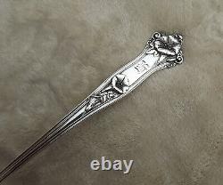 Morning Glory by Alvin 11 1/2 large all Sterling ladle mono H Nice