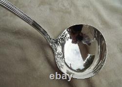 Morning Glory by Alvin 11 1/2 large all Sterling ladle mono H Nice