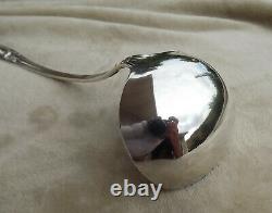 Morning Glory by Alvin 11 1/2 large all Sterling ladle mono H Nice