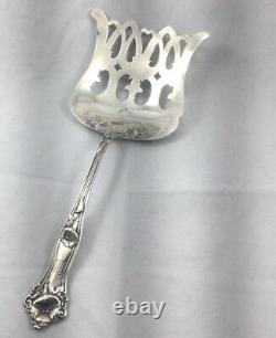Morning Glory by Alvin All Sterling Asparagus Server-9-Mono M