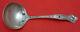 Morning Glory By Alvin Sterling Silver Gravy Ladle 6 1/4 Serving Heirloom