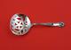 Morning Glory By Alvin Sterling Silver Nut Spoon 4 3/8