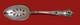 Morning Glory By Alvin Sterling Silver Serving Spoon Pierced 9-hole Custom