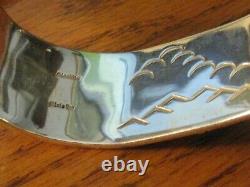 Navajo Alvin Tso Heavy Silver, #8 Turquoise Cuff Bracelet, 72.4g