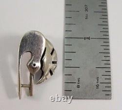 Navajo Handmade Sterling Silver Pendant Alvin Vandever