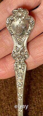 Nuremburg Alvin Sterling Silver Set of 6 Cocktail Forks Art Nouveau Devil Face