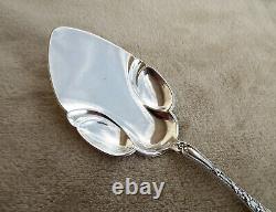 Nuremburg by Alvin 8 5/8 all Sterling pie server mono AWD Demon Face