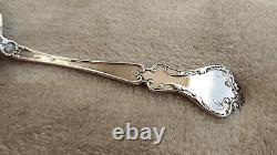 Nuremburg by Alvin 8 5/8 all Sterling pie server mono AWD Demon Face