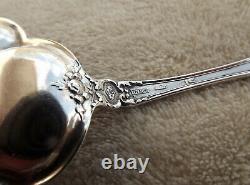 Nuremburg by Alvin 8 5/8 all Sterling pie server mono AWD Demon Face